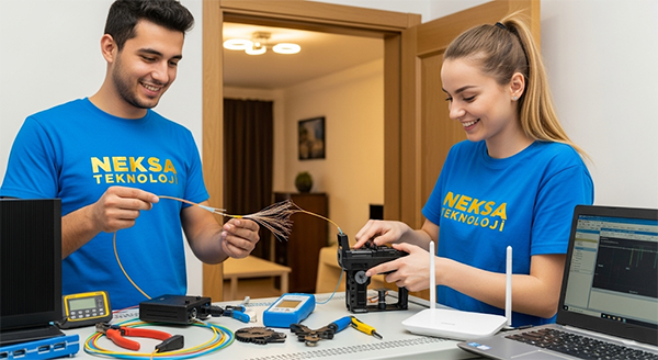 Ev Fiber Kablo Tamiri